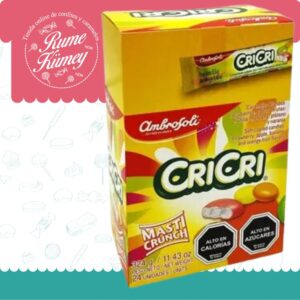 Cricri Masticrunch - Masticables De Colores (caja Con 24 Un)