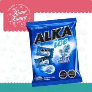 Alka Ice Sabor Mentol (bolsa Con 100 Unidades)