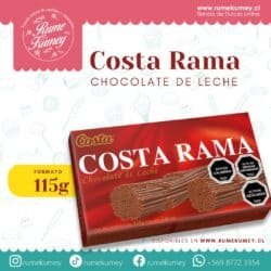 Costa Rama costa rama chocolate de leche 115g | Rume Kümey
