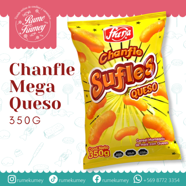 compra sufle chanfle mega sabor queso de fruna