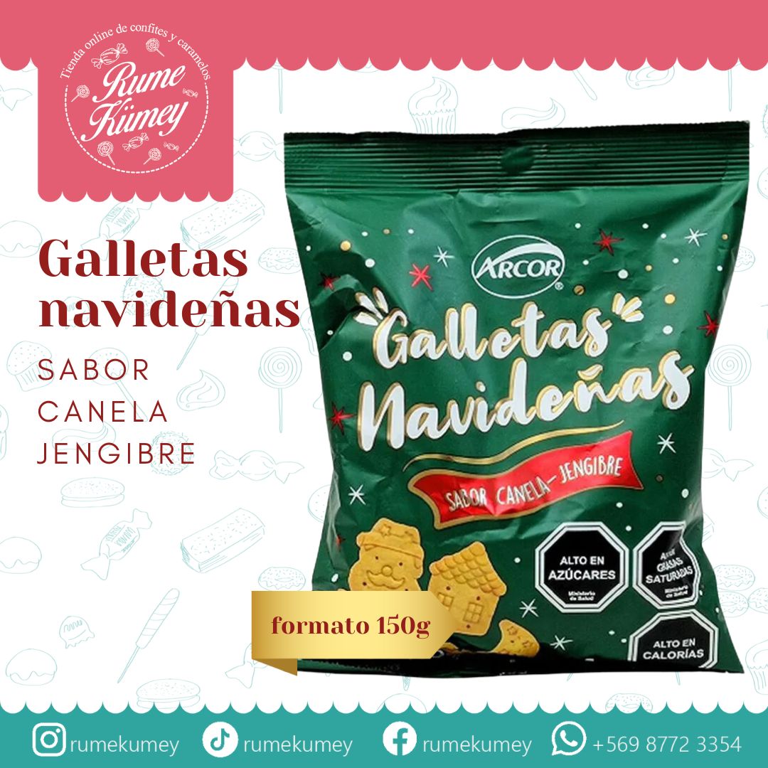 galletas navideñas sabor canela jengibre