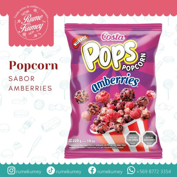 popcorn amberries de costa
