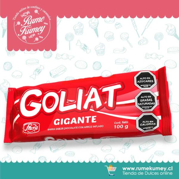 GOLIAT GIGANTE 100 GRAMOS