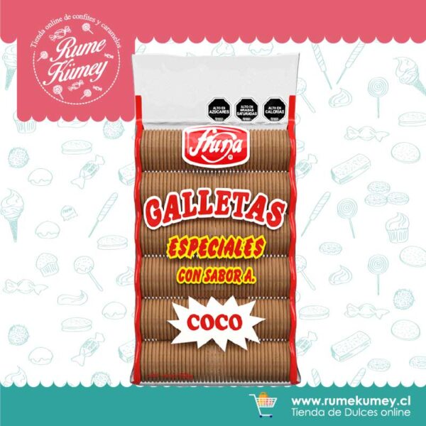 Galletas Especiales Coco Fruna 750g