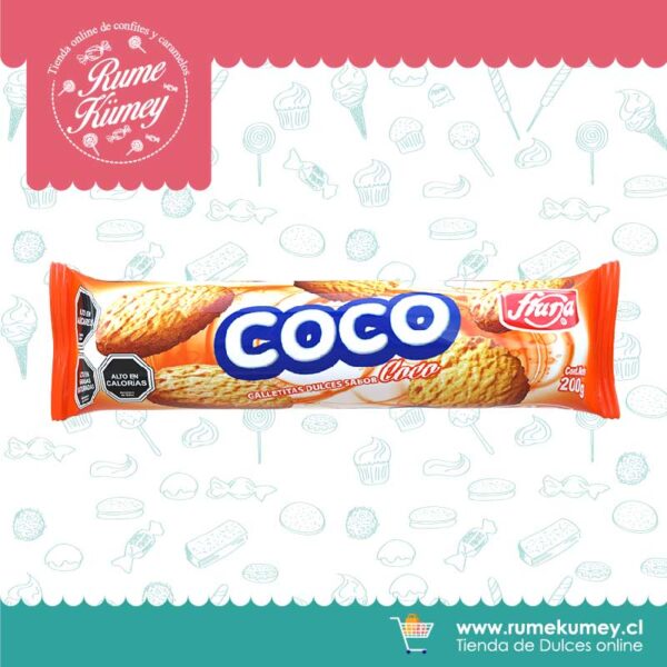 Galletas Fruna Coco 200g