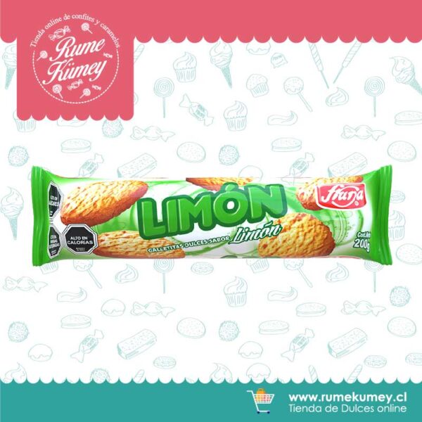 Galletas Fruna Limón 200g