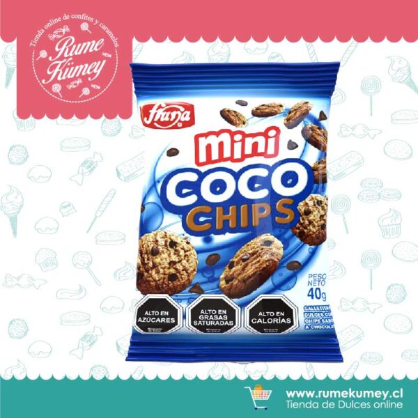 Galletas Mini Coco Chips 40g