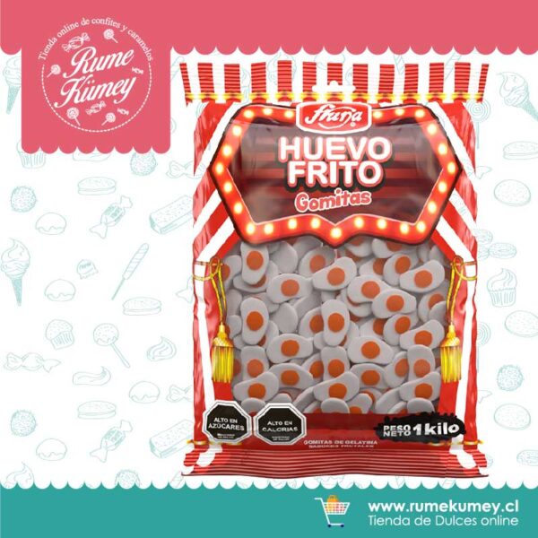 Huevo Frito Gomitas 1K