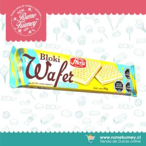 Oblea Bloki Wafer Bocado Fruna 80g