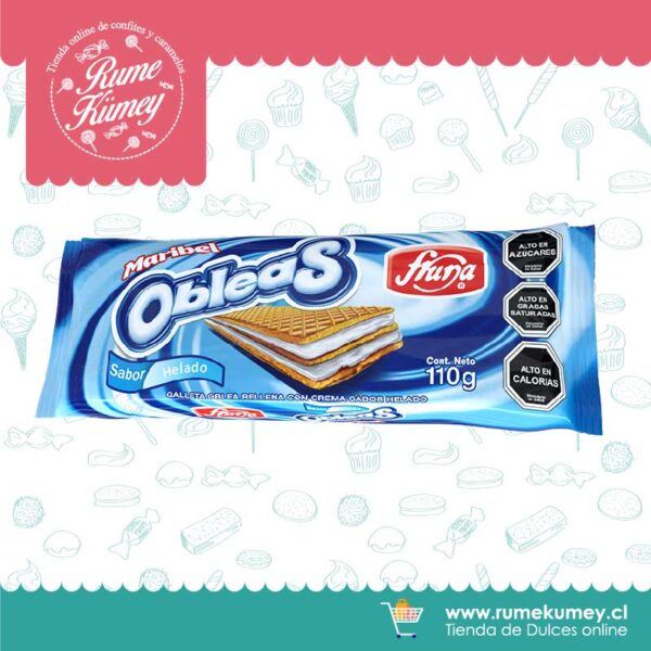Oblea Helado Fruna 110g