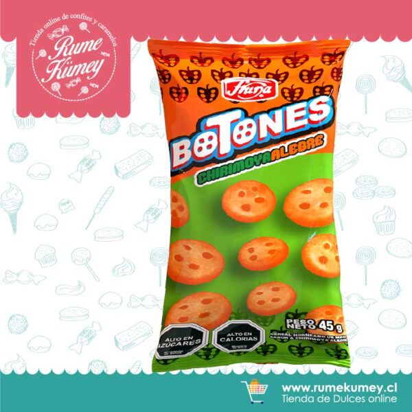 Suflé Botones ChiriMoya Alegre 45g