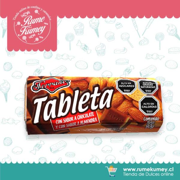 Tableta Serrano Sabor Chocolate