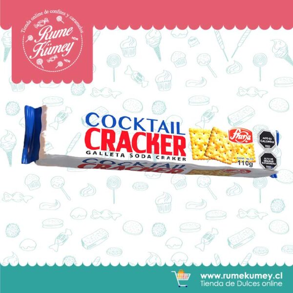 galleta cracker fruna 110 grs