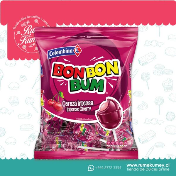 BONBONBUM CEREZA INTENSA 24 unidades