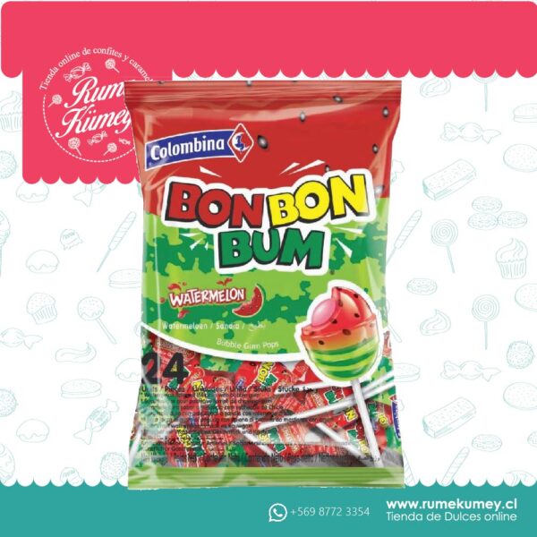 BONBONBUM SANDIA 24 UNIDADES