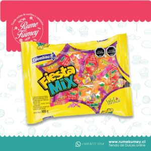 Caramelos chupete Fiesta Mix bolsa 900gr
