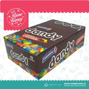 dandy display x 18 unidades colombina