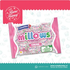 millows masmelos cream colombina