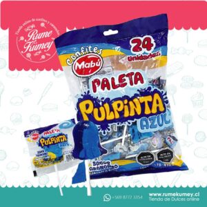 paleta pulpinta azul