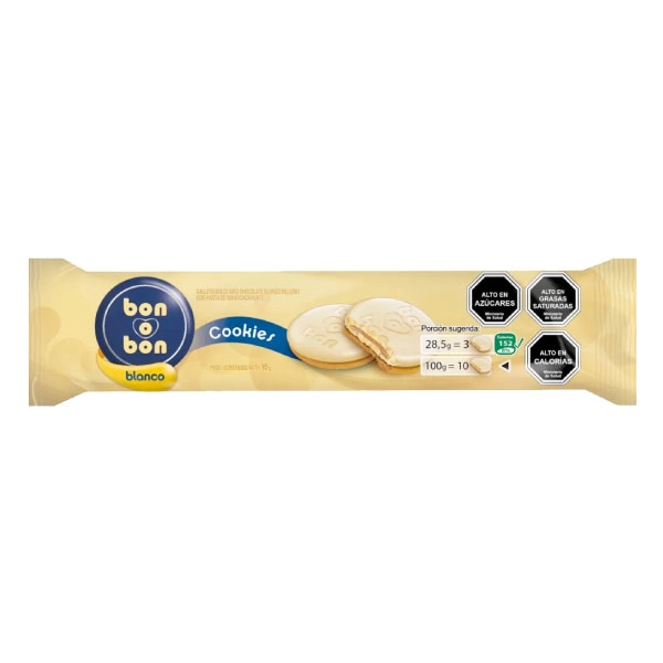 arcor bon o bon cookies 95gr